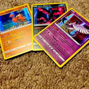 Galatians Moltres,articuno and Zapdos